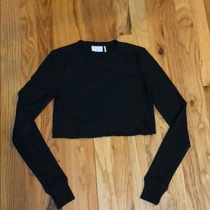 Long Sleeve Cropped Thermal